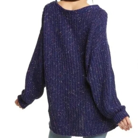 FREE PEOPLE Neon Lights Oversized Sweater - Picture 3 of 11